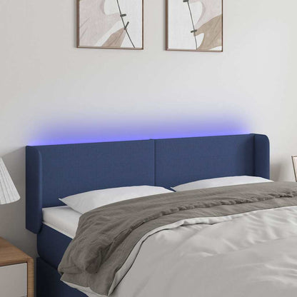 Sengegavl Med LED-lys Stof - Variant 3122960