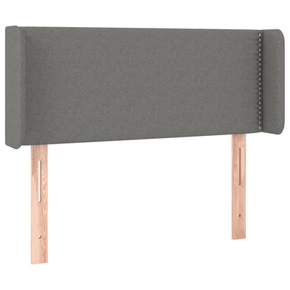 Sengegavl Med LED-lys Stof - Billede 3