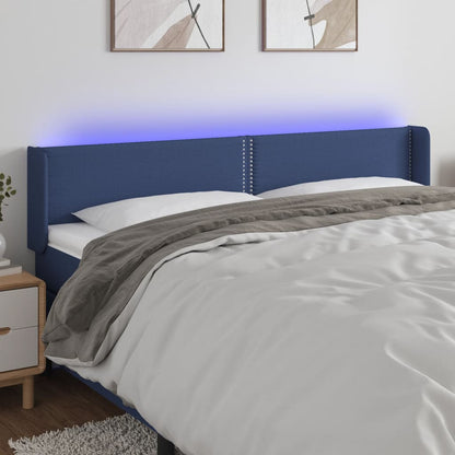 Sengegavl Med LED-lys Stof - Variant 3123124