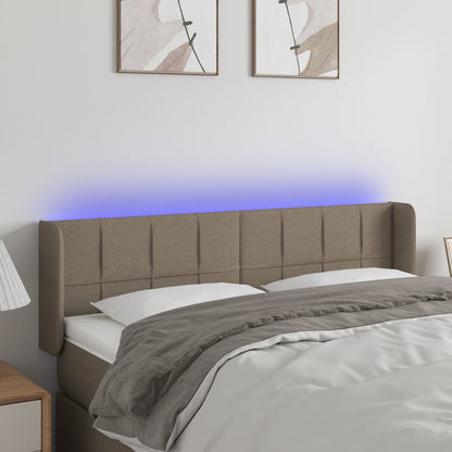 Sengegavl Med LED-lys Stof - Variant 3123238