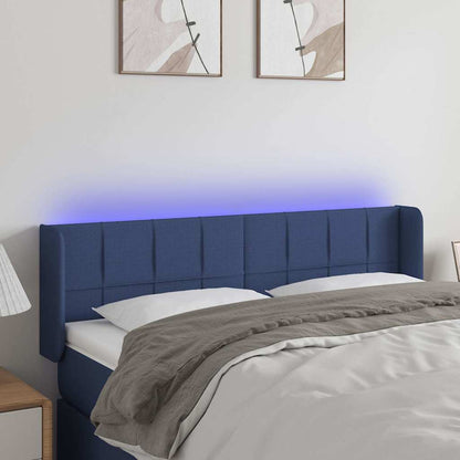 Sengegavl Med LED-lys Stof - Variant 3123240
