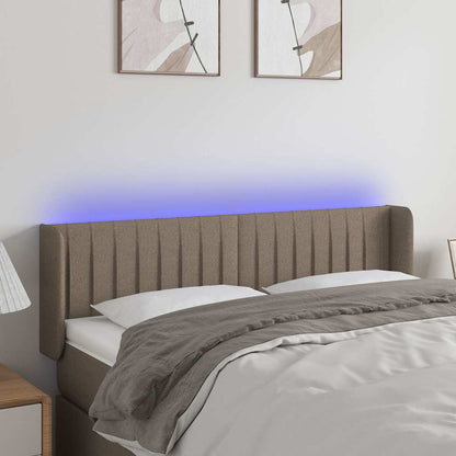 Sengegavl Med LED-lys Stof - Variant 3123476