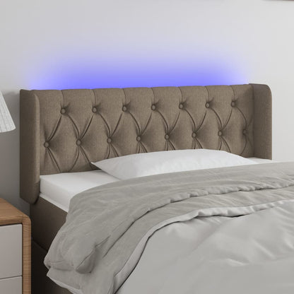 Sengegavl Med LED-lys Stof - Variant 3123566