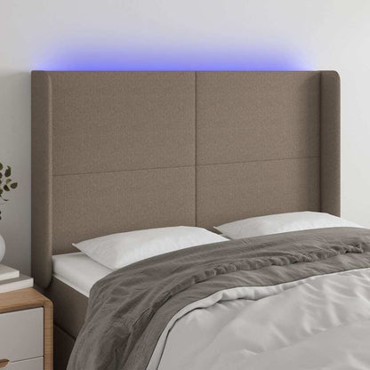 Sengegavl Med LED-lys Stof - Variant 3123770