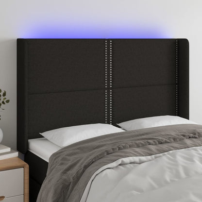 Sengegavl Med LED-lys Stof - Variant 3123908