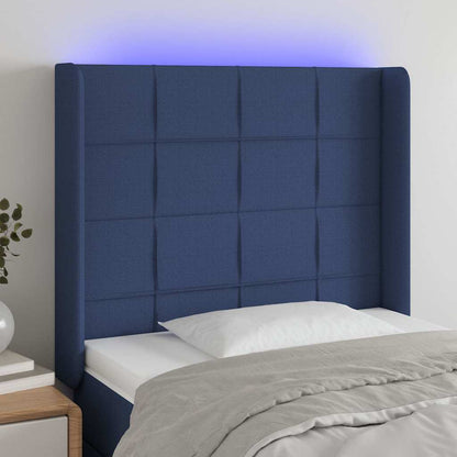 Sengegavl Med LED-lys Stof - Variant 3124028