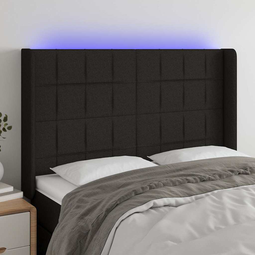 Sengegavl Med LED-lys Stof - Variant 3124048