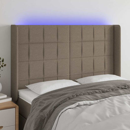 Sengegavl Med LED-lys Stof - Variant 3124050