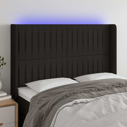 Sengegavl Med LED-lys Stof - Variant 3124286