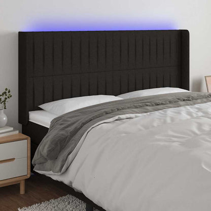 Sengegavl Med LED-lys Stof - Variant 3124294