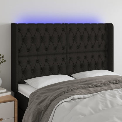 Sengegavl Med LED-lys Stof - Variant 3124384