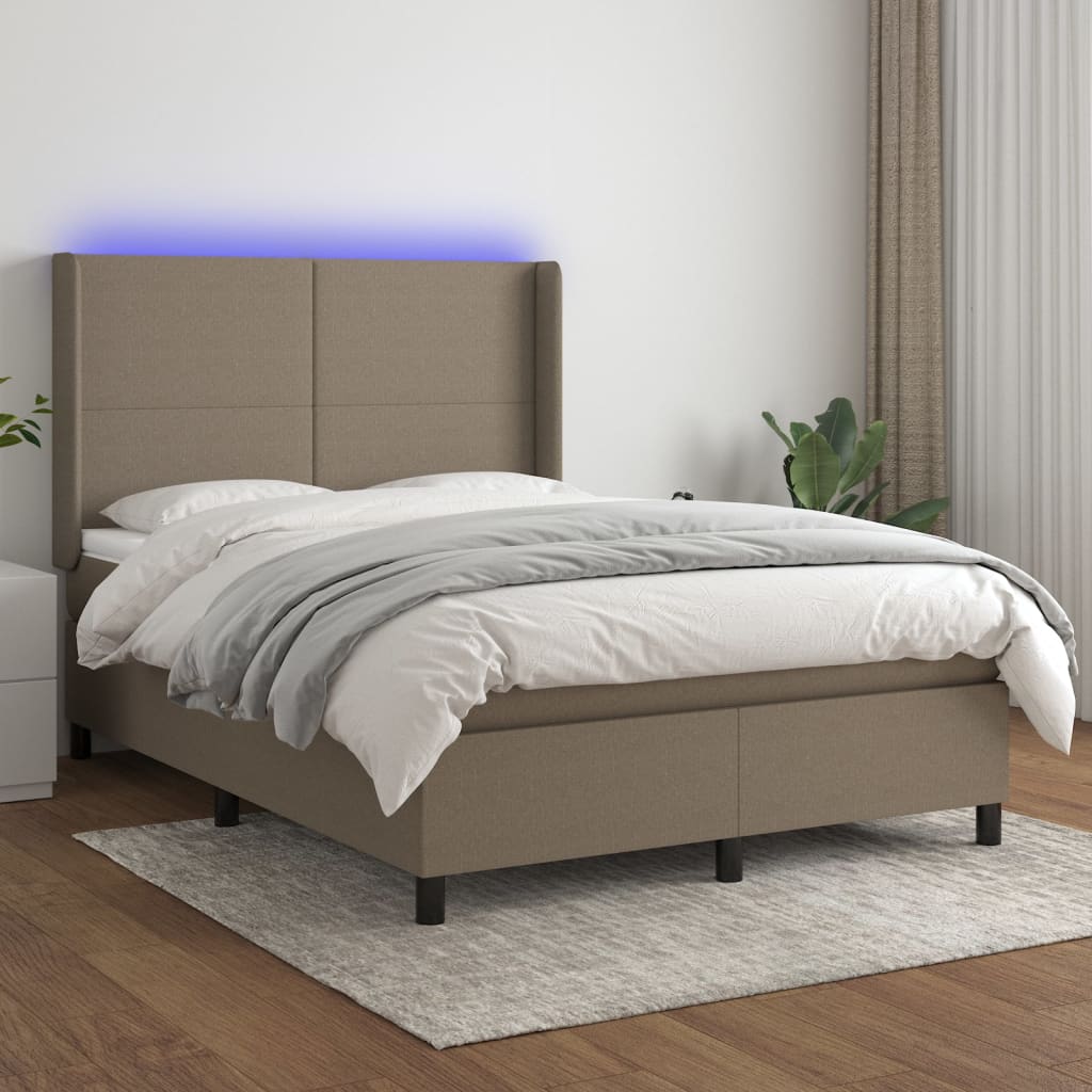 Kontinentalseng Med LED-lys Stof - Variant 3138153