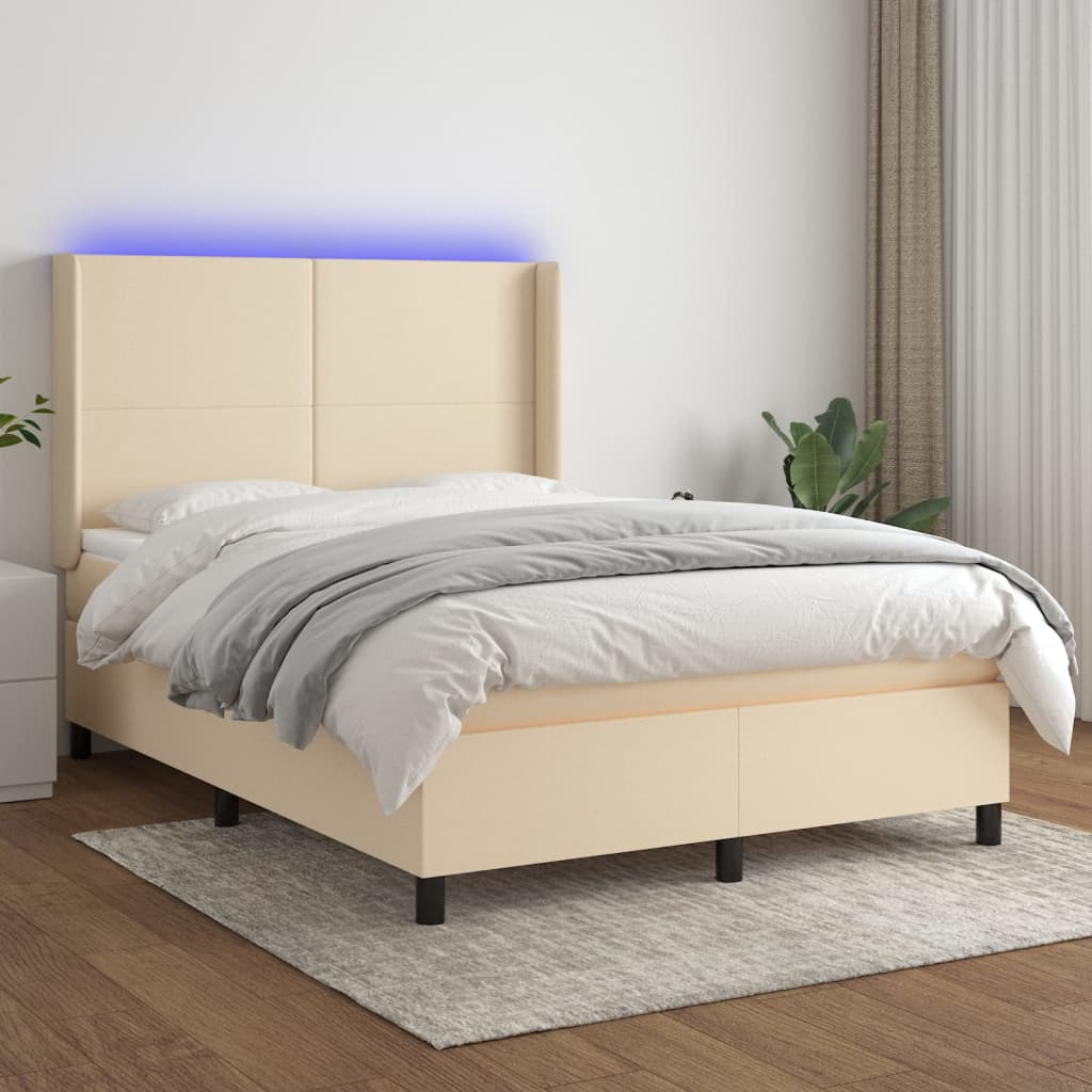 Kontinentalseng Med LED-lys Stof - Variant 3138154