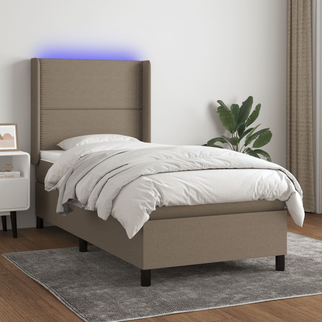 Kontinentalseng Med LED-lys Stof - Variant 3138201