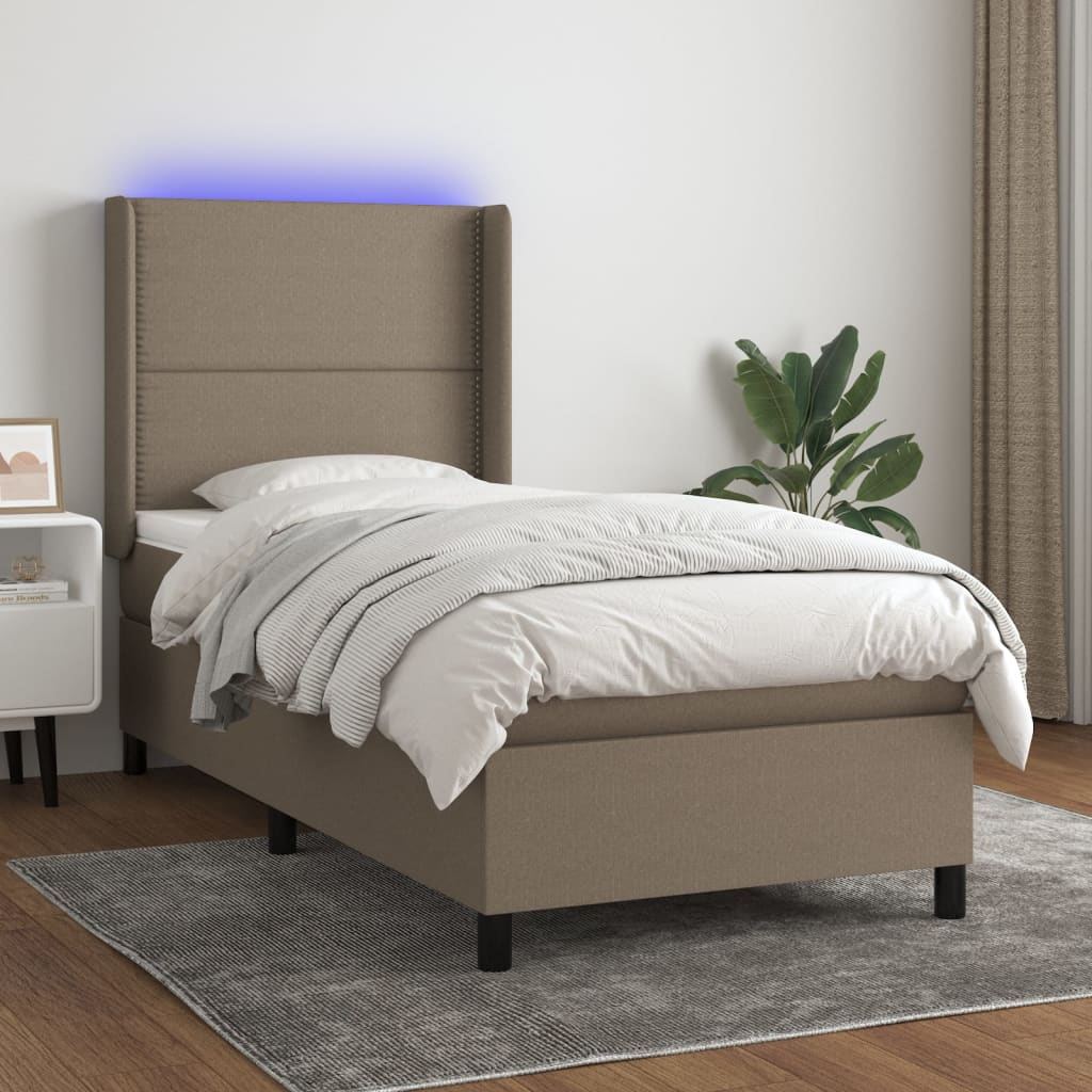 Kontinentalseng Med LED-lys Stof - Variant 3138209