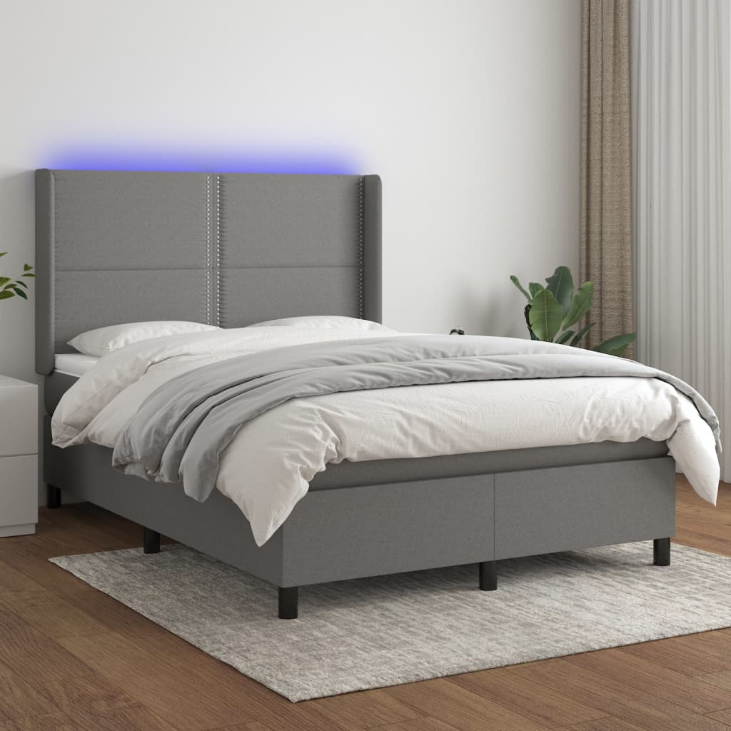 Kontinentalseng Med LED-lys Stof - Variant 3138230