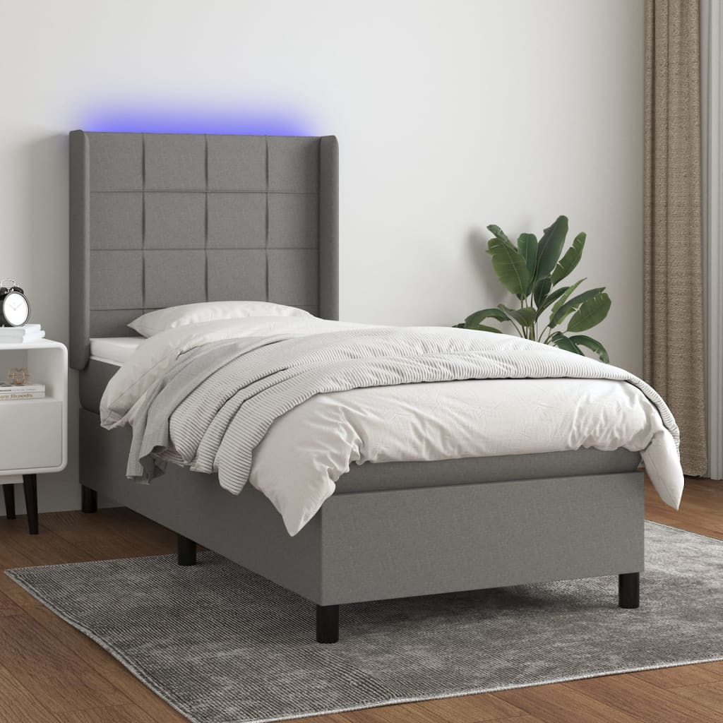 Kontinentalseng Med LED-lys Stof - Variant 3138286