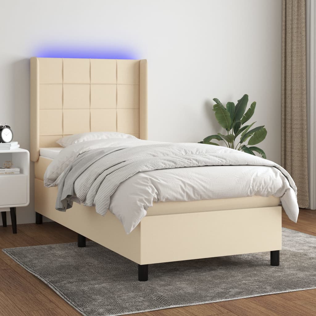 Kontinentalseng Med LED-lys Stof - Variant 3138290