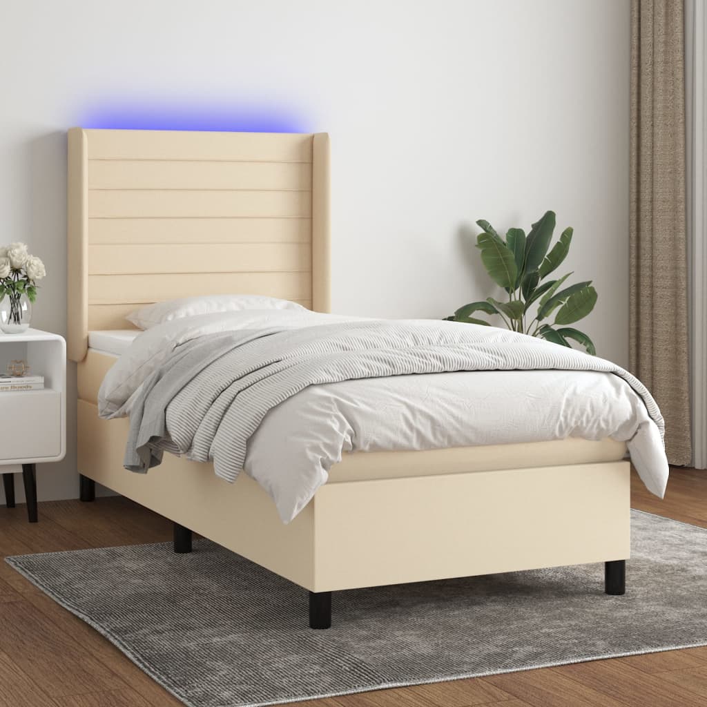 Kontinentalseng Med LED-lys Stof - Variant 3138354