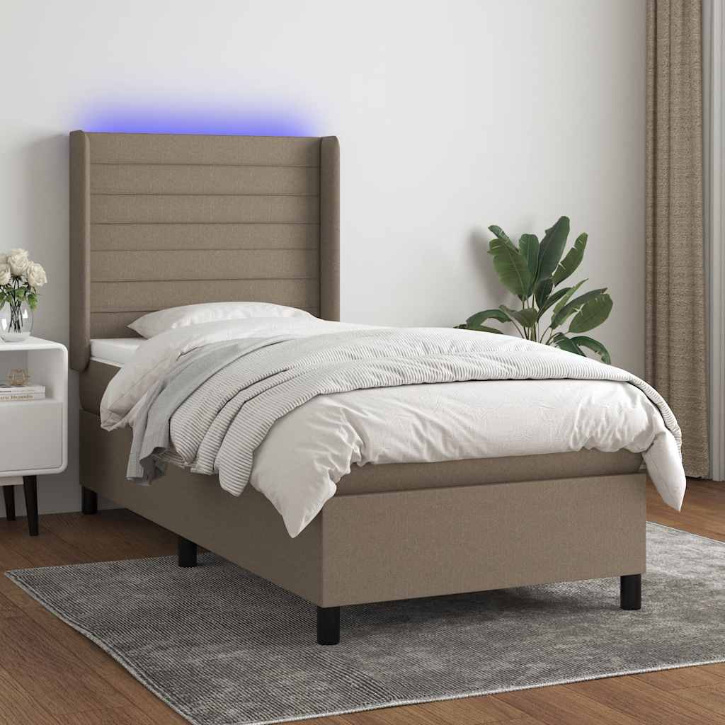 Kontinentalseng Med LED-lys Stof - Variant 3138361