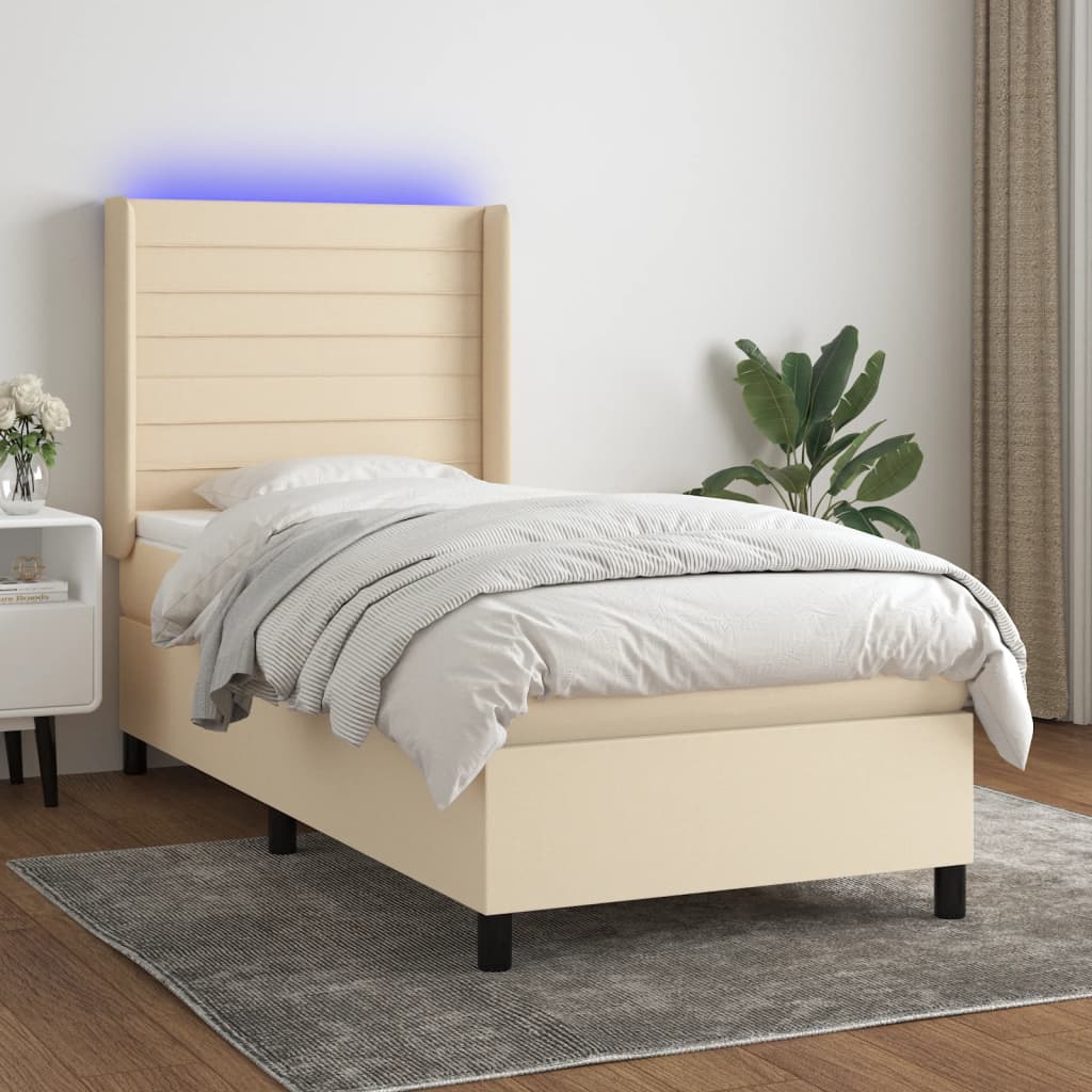 Kontinentalseng Med LED-lys Stof - Variant 3138370