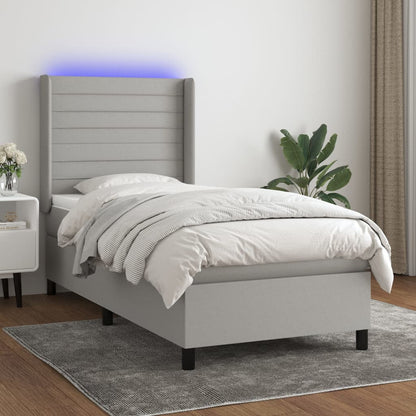 Kontinentalseng Med LED-lys Stof - Variant 3138373