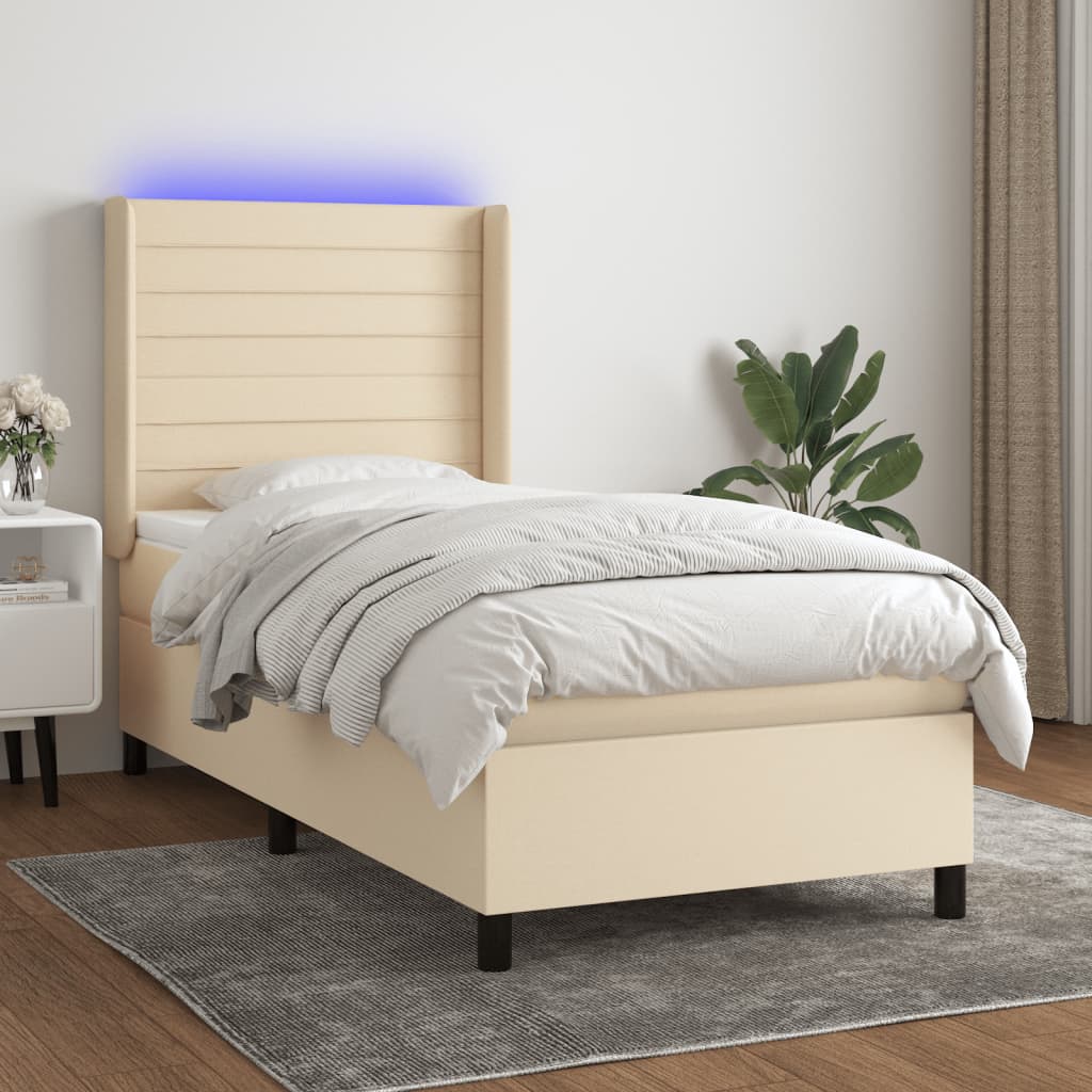 Kontinentalseng Med LED-lys Stof - Variant 3138378