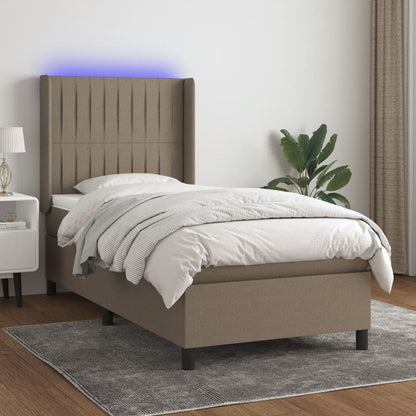 Kontinentalseng Med LED-lys Stof - Variant 3138441