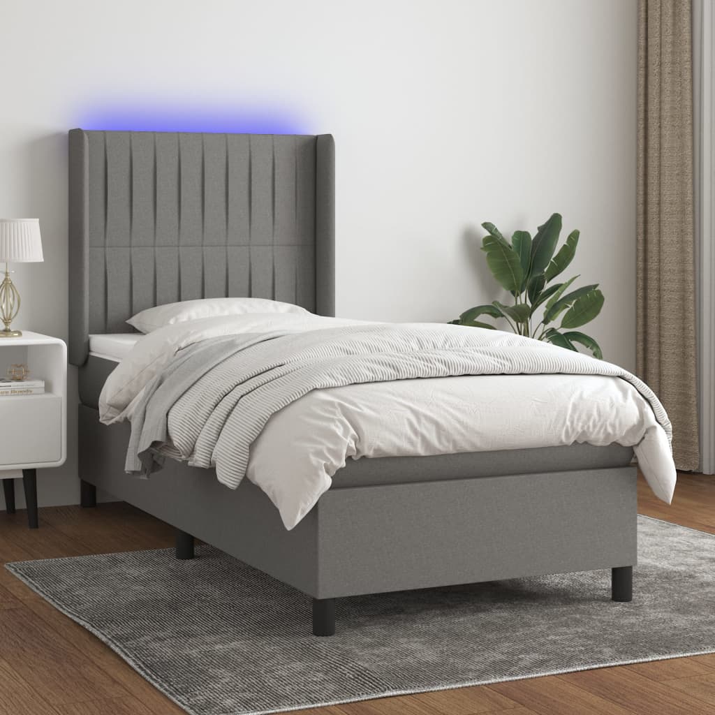 Kontinentalseng Med LED-lys Stof - Variant 3138446