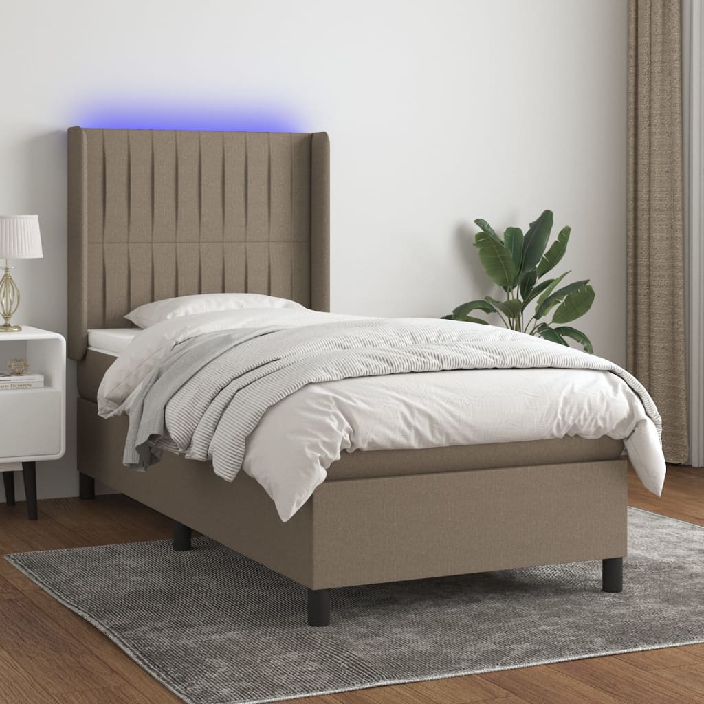 Kontinentalseng Med LED-lys Stof - Variant 3138457