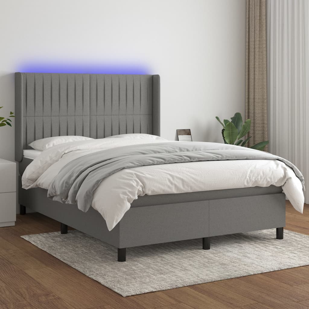 Kontinentalseng Med LED-lys Stof - Variant 3138470