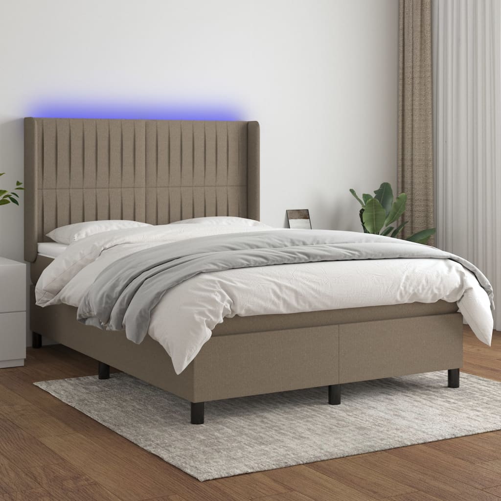 Kontinentalseng Med LED-lys Stof - Variant 3138473
