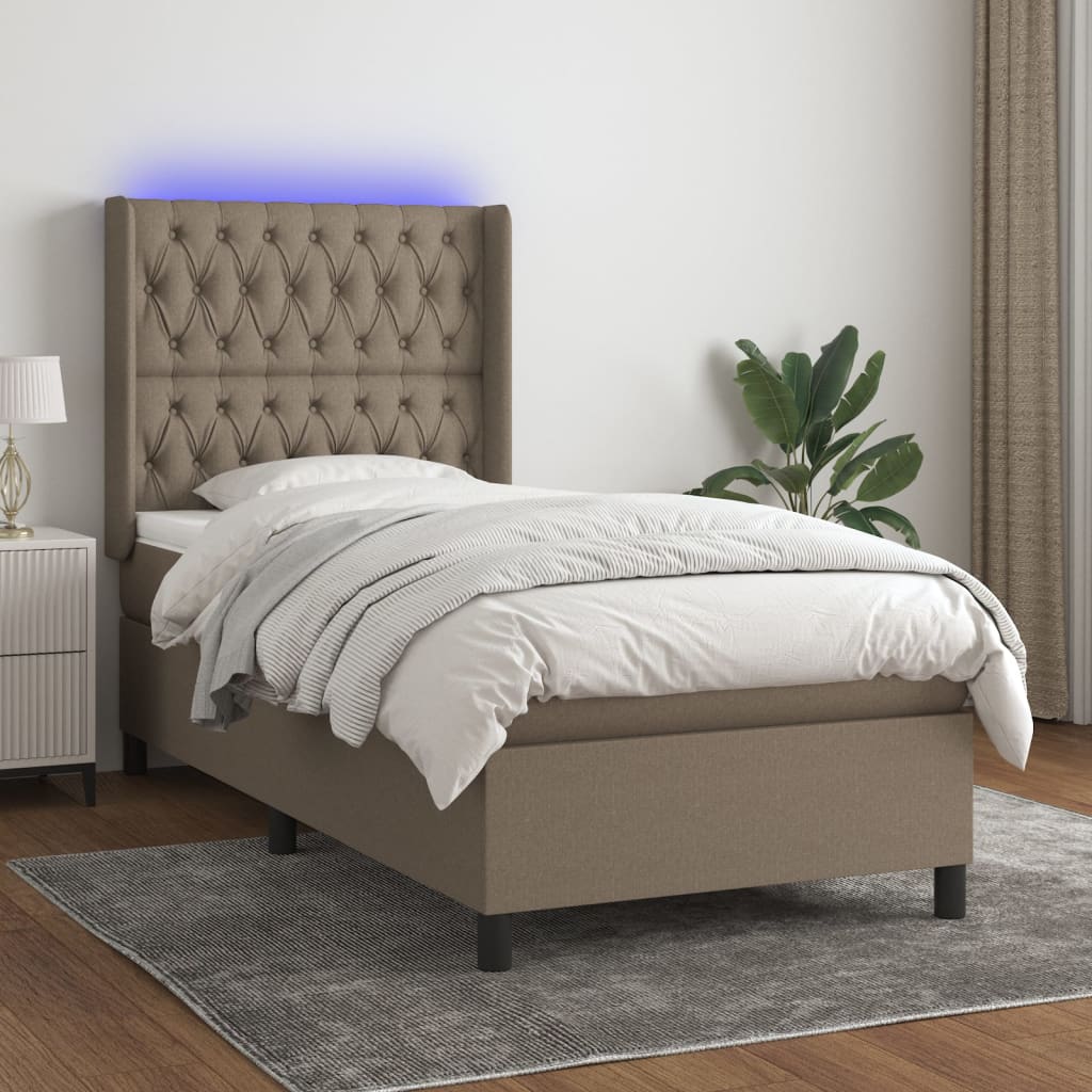 Kontinentalseng Med LED-lys Stof - Variant 3138521