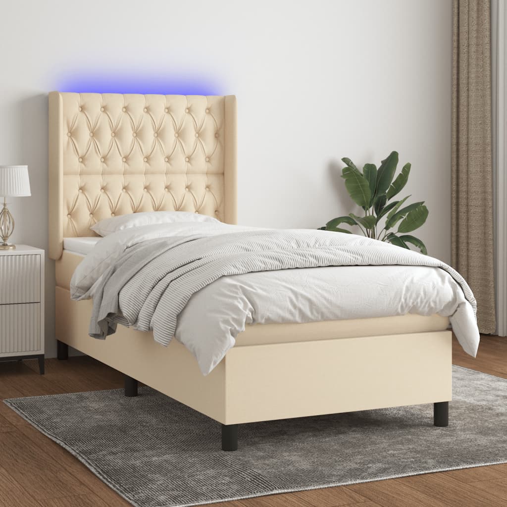 Kontinentalseng Med LED-lys Stof - Variant 3138522