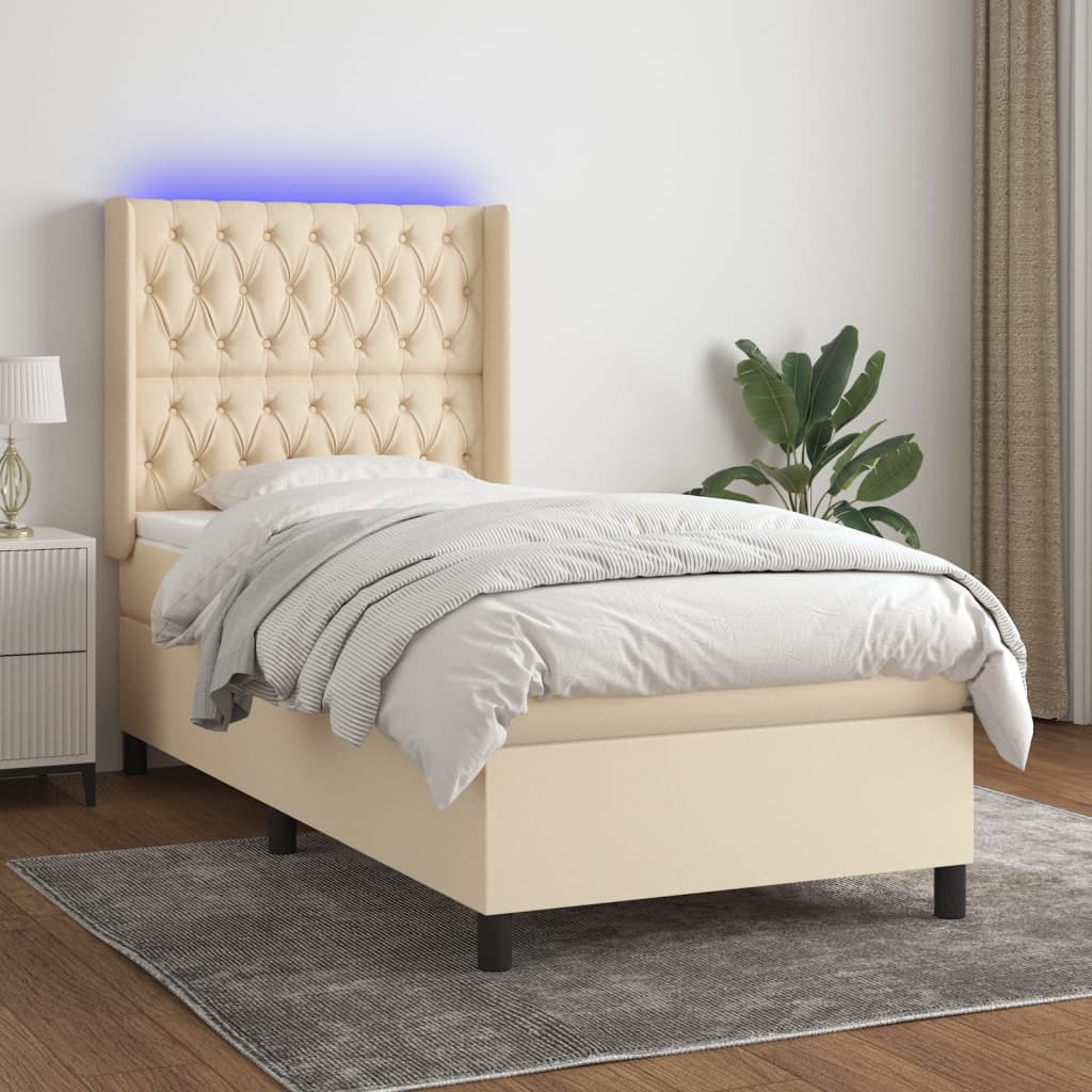 Kontinentalseng Med LED-lys Stof - Variant 3138530