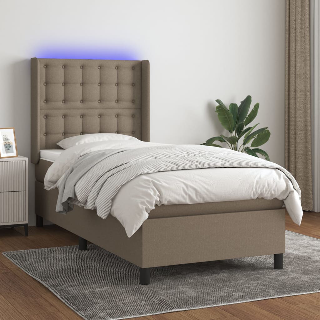 Kontinentalseng Med LED-lys Stof - Variant 3138609