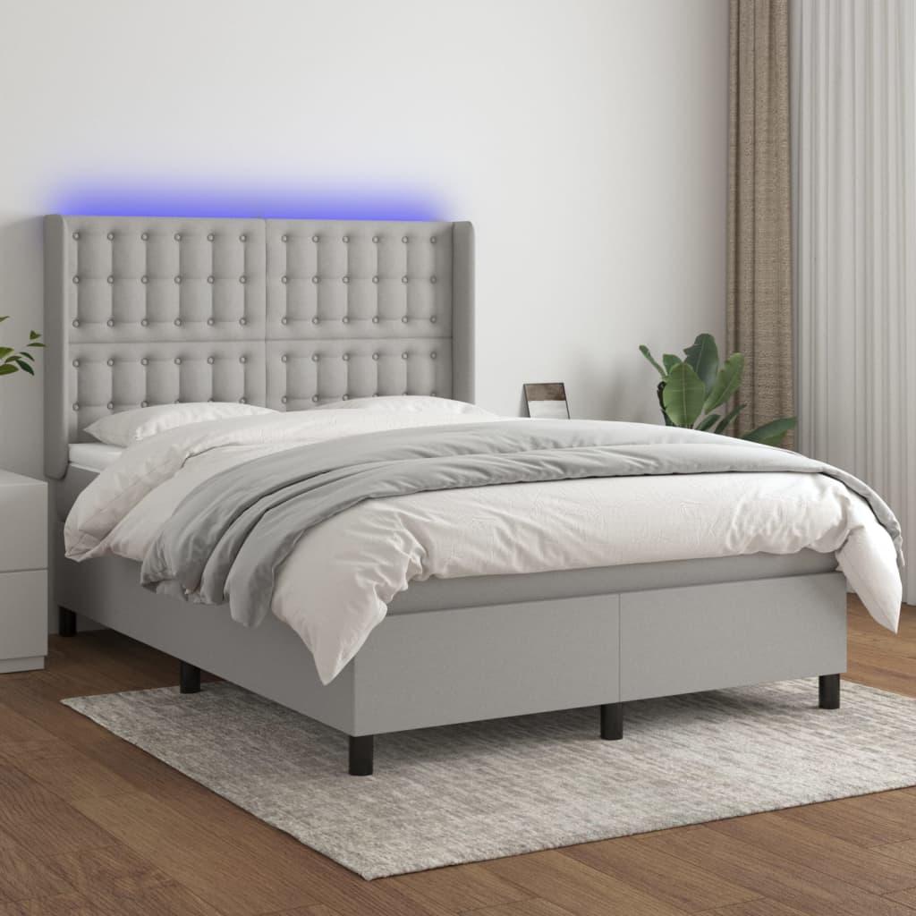 Kontinentalseng Med LED-lys Stof - Variant 3138629