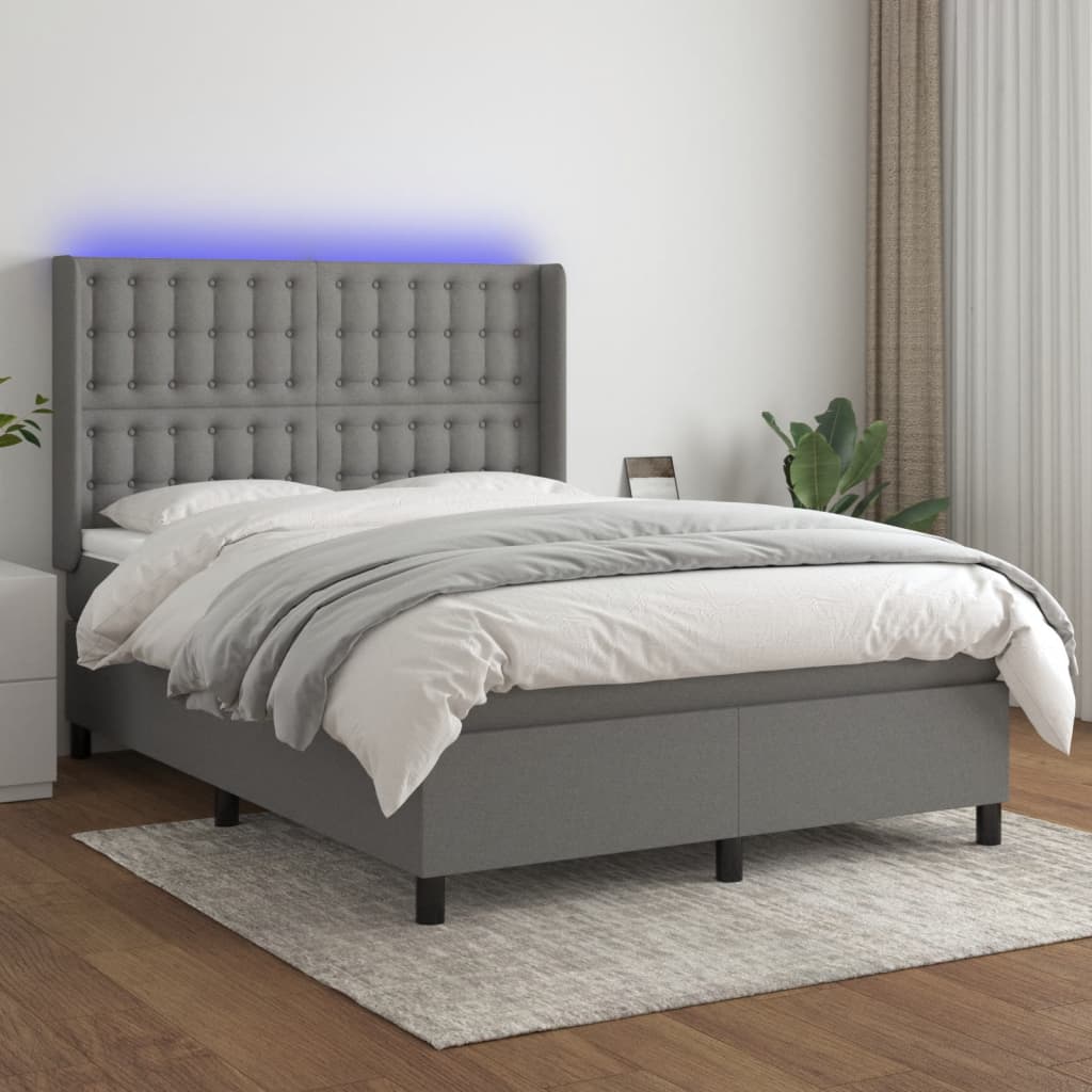 Kontinentalseng Med LED-lys Stof - Variant 3138638