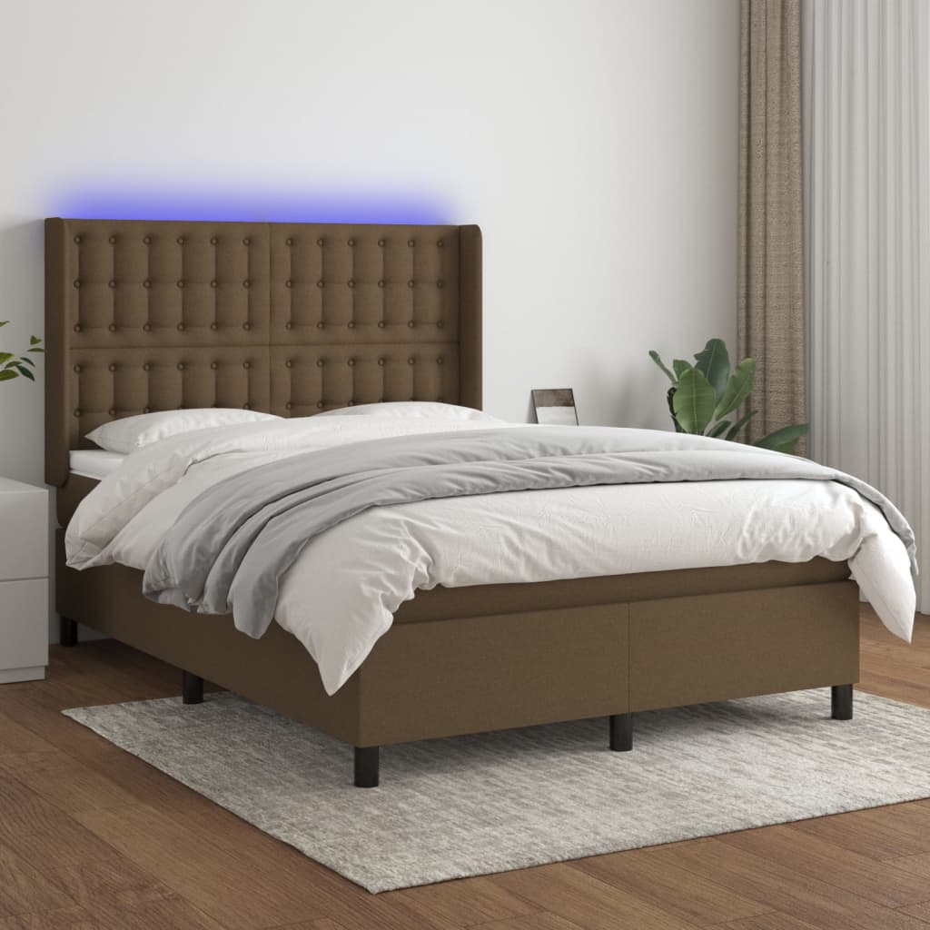 Kontinentalseng Med LED-lys Stof - Variant 3138640
