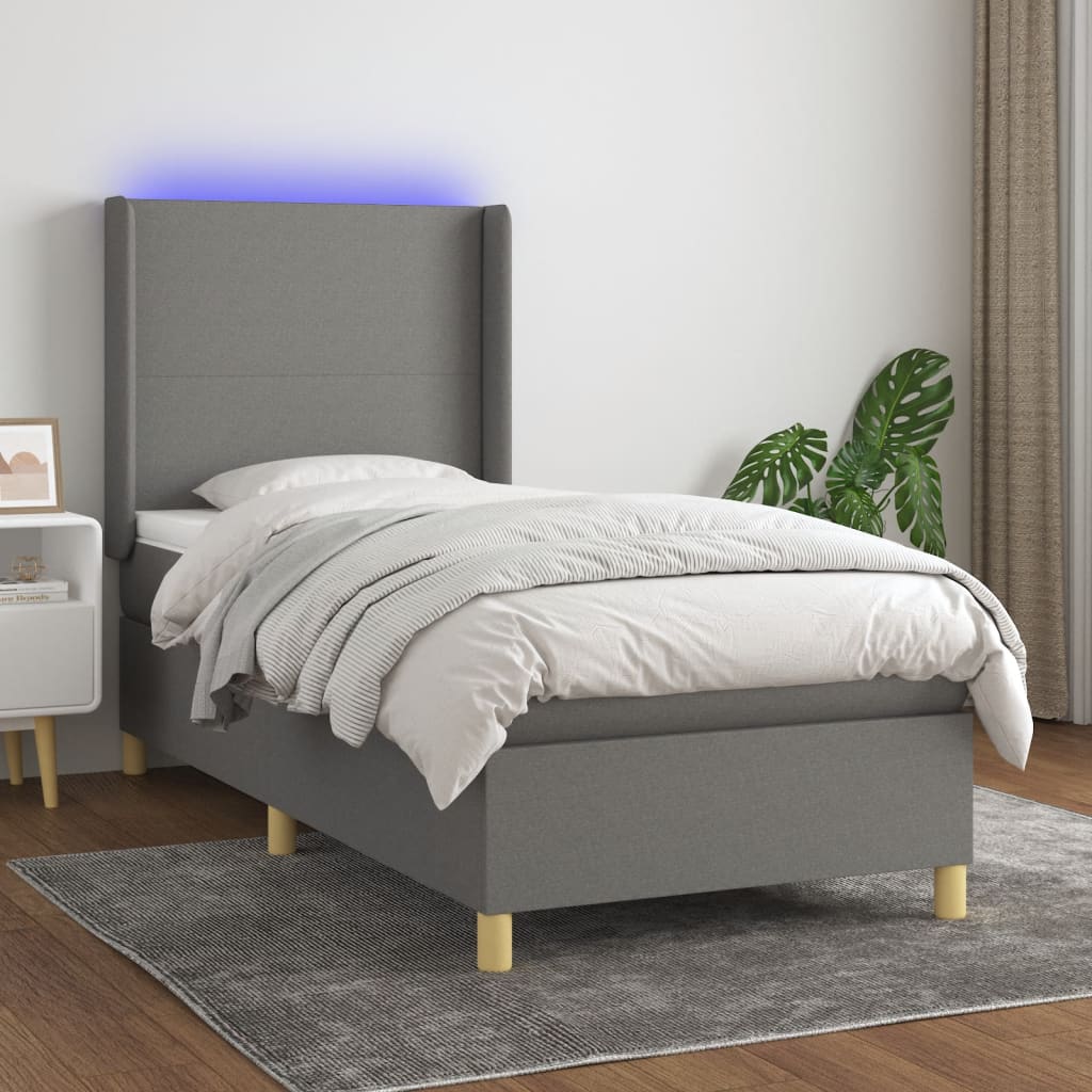 Kontinentalseng Med LED-lys Stof - Variant 3138694