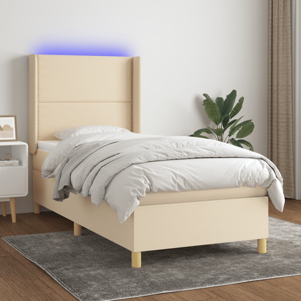 Kontinentalseng Med LED-lys Stof - Variant 3138778