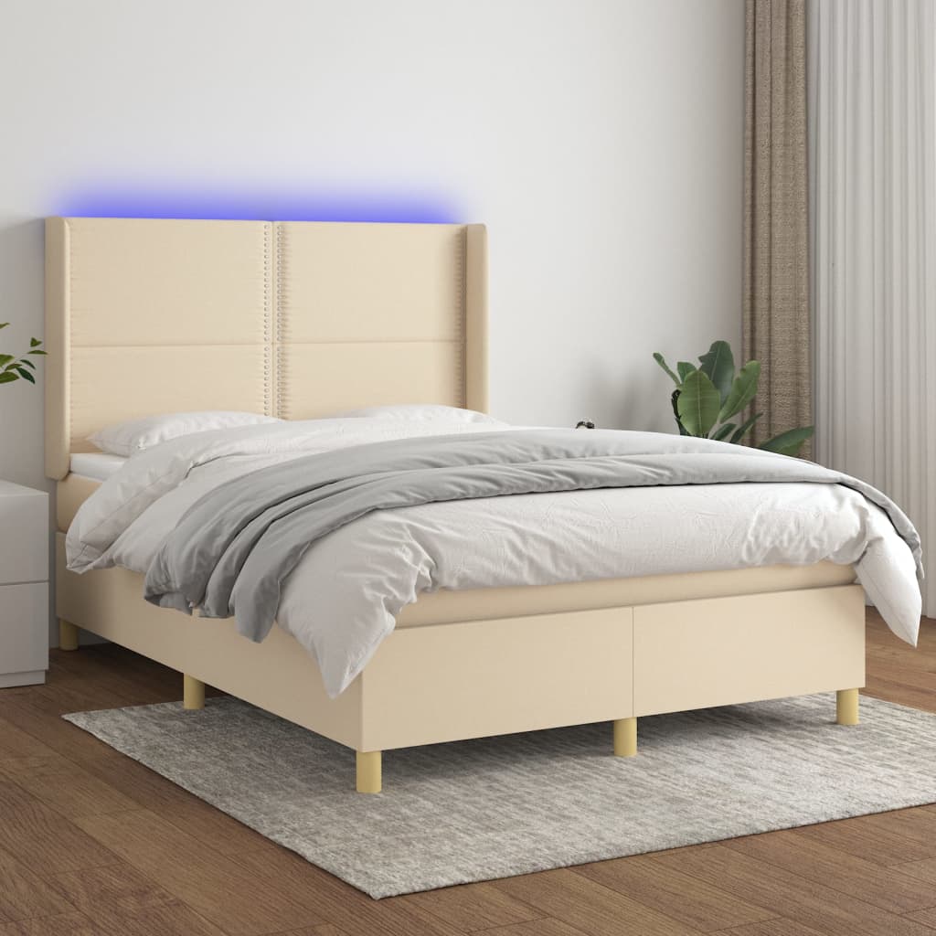 Kontinentalseng Med LED-lys Stof - Variant 3138794