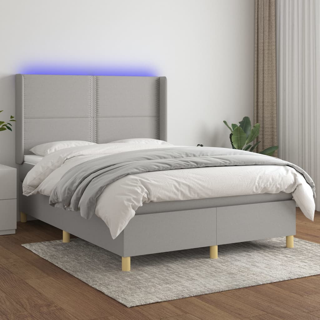 Kontinentalseng Med LED-lys Stof - Variant 3138797