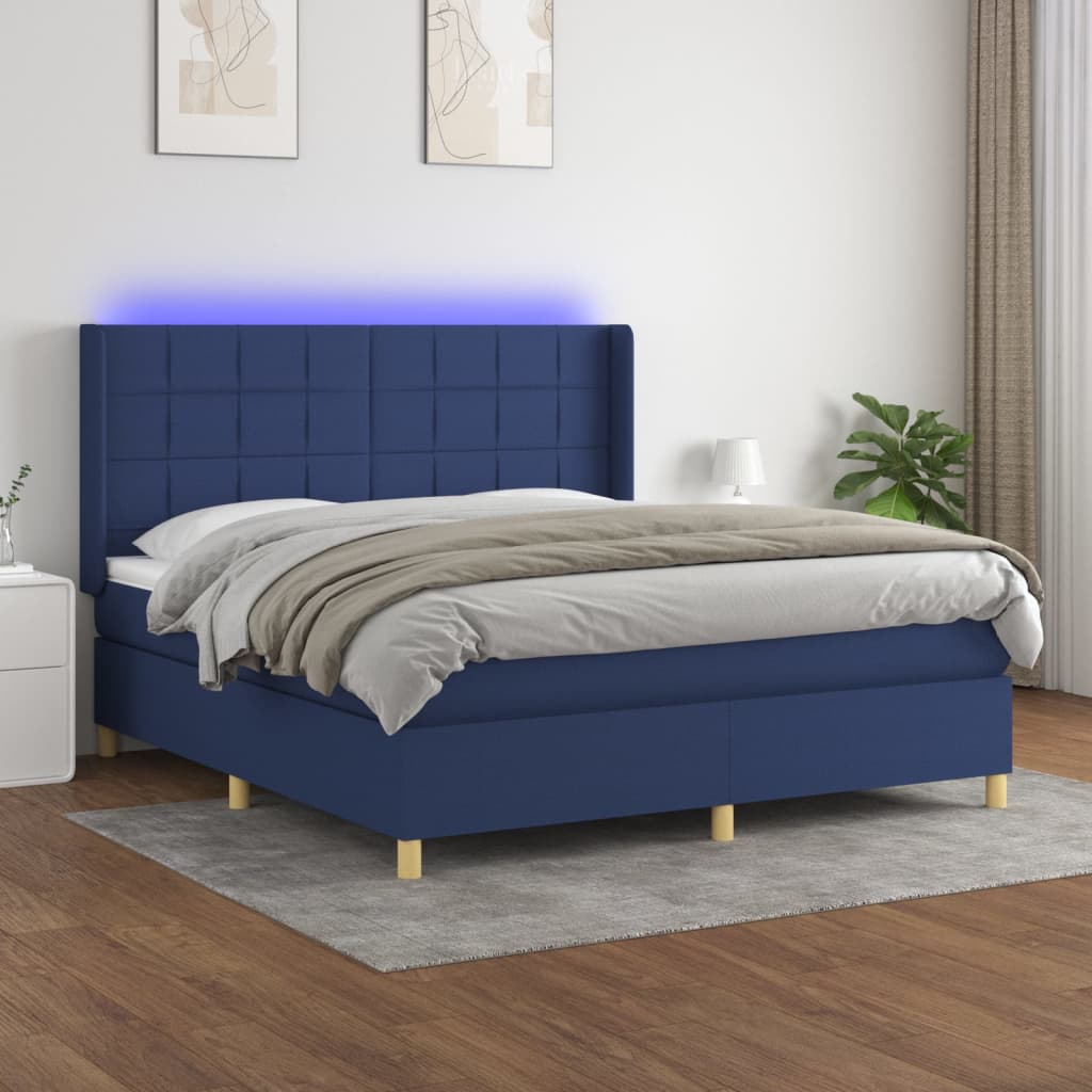 Kontinentalseng Med LED-lys Stof - Variant 3138891