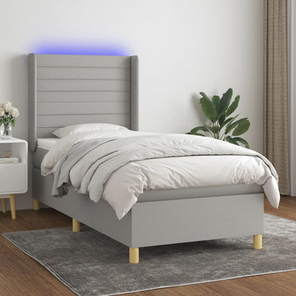 Kontinentalseng Med LED-lys Stof - Variant 3138925