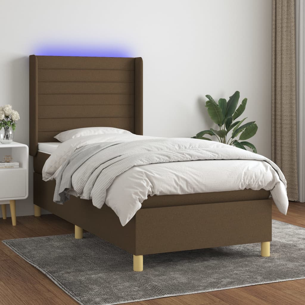 Kontinentalseng Med LED-lys Stof - Variant 3138936