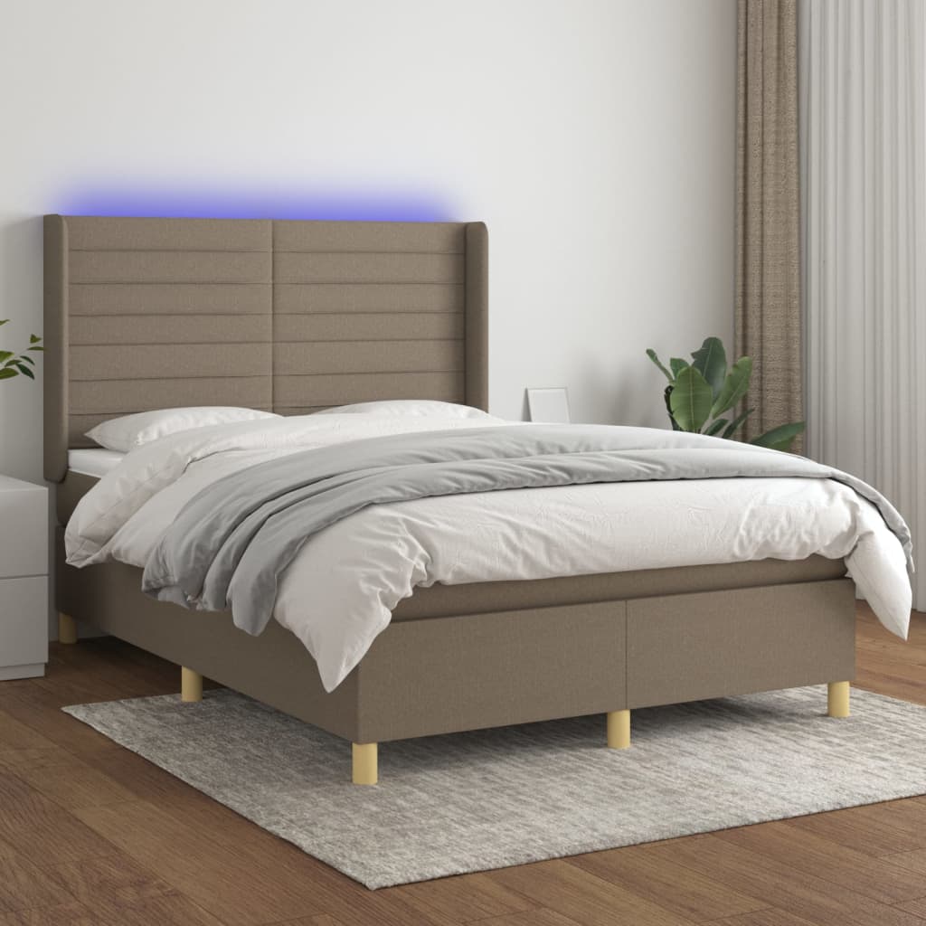 Kontinentalseng Med LED-lys Stof - Variant 3138953