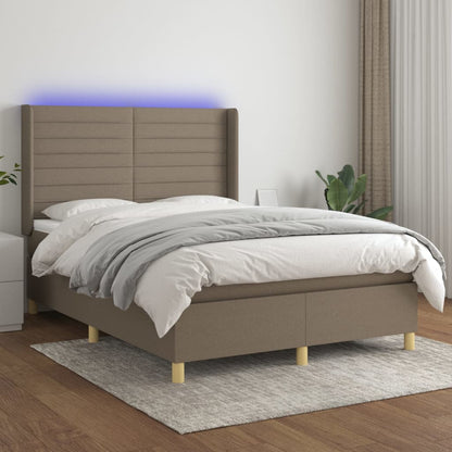 Kontinentalseng Med LED-lys Stof - Variant 3138953