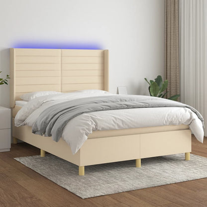 Kontinentalseng Med LED-lys Stof - Variant 3138954