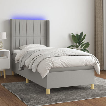 Kontinentalseng Med LED-lys Stof - Variant 3138989